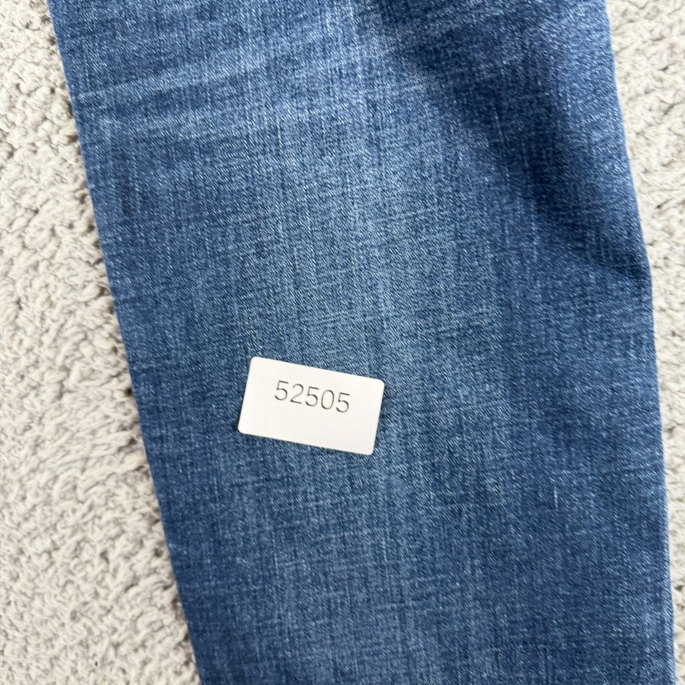 Lee Extreme Motion Jeans Men 36x34 Blue Cotton Denim Straight Slim Faded Stretch - Picture 10 of 10